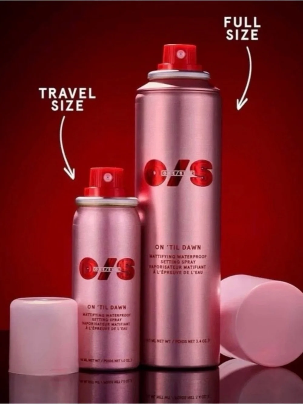 Bundles One/Size  full size On 'Til Dawn Mattifying Waterproof Setting Spray